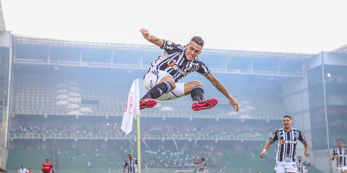 Argentino chegou ao Galo em 2022 e acumulou cinco gols e doze assistências em 72 partidas (Pedro Souza/ Atlético)