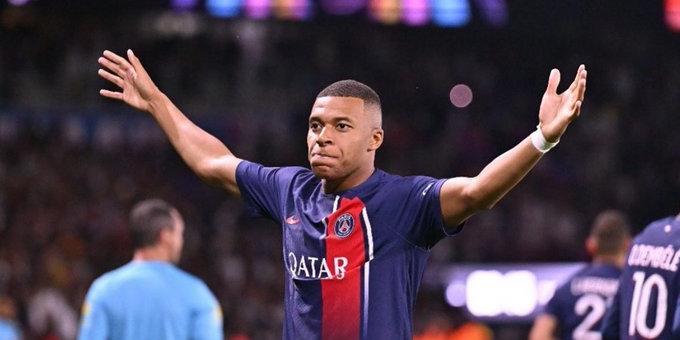 Mbappé contribuiu para a vitória do PSG no jogo de ida das oitavas de final da Liga dos Campeões (Reprodução/ Redes Sociais)