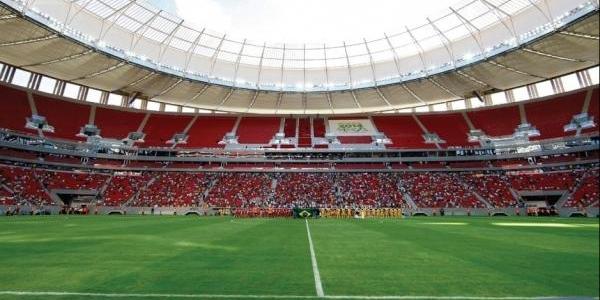 Mané Garrincha será o palco do duelo entre Itabirito e Atlético (Reprodução/ Redes Sociais)