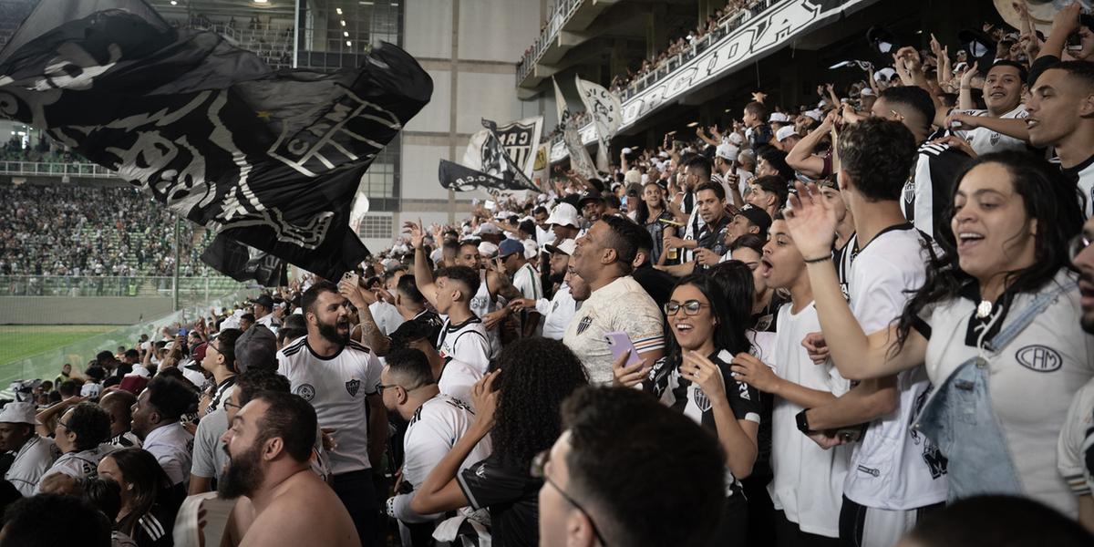 Torcida garante os 1800 ingressos para o duelo contra o América (Daniela Veiga / Atlético)