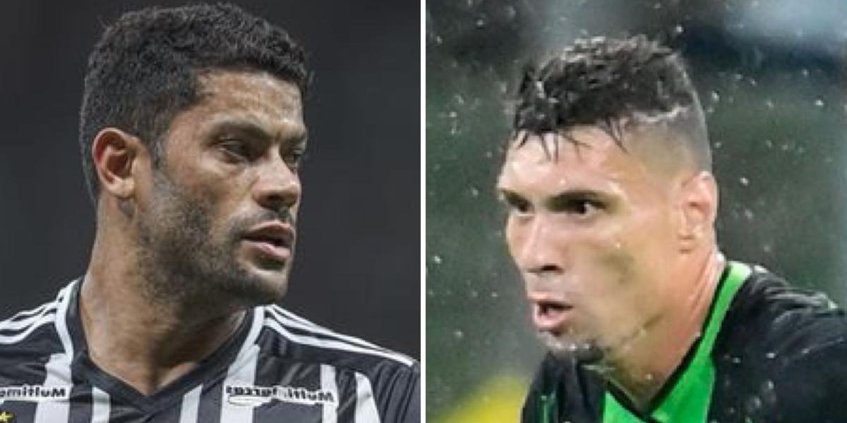 (Montagem fotos Mourão Panda / América e Flickr Atlético)