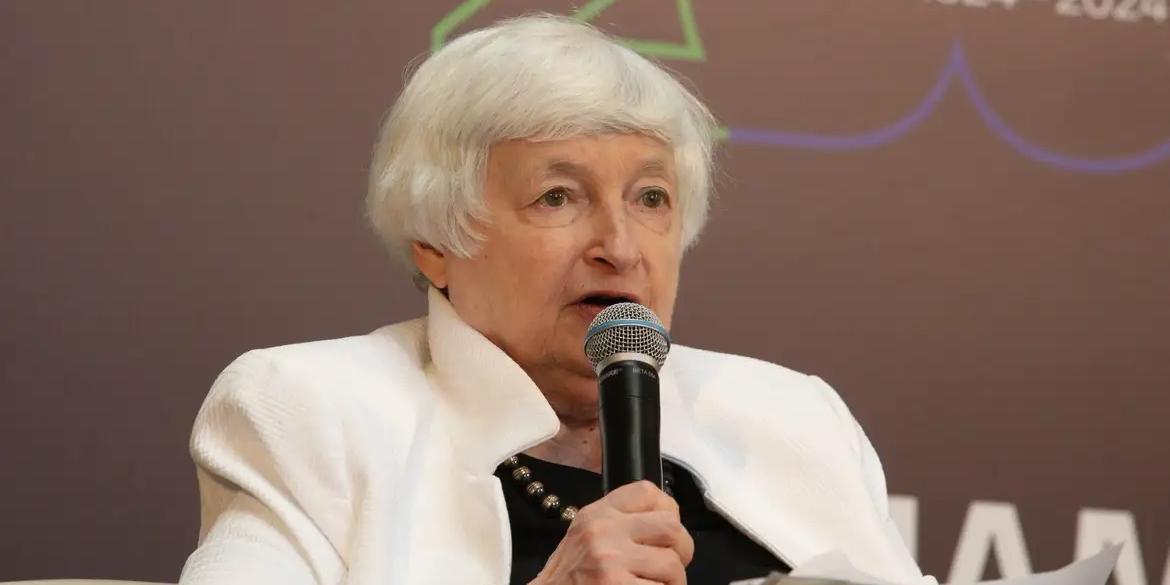 Secretária do Tesouro dos Estados Unidos, Janet Yellen (Rovena Rosa/Agência Brasil)