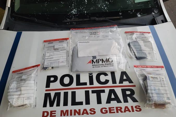 Operação contou com apoio da Polícia Militar (MPMG/Divulgação)