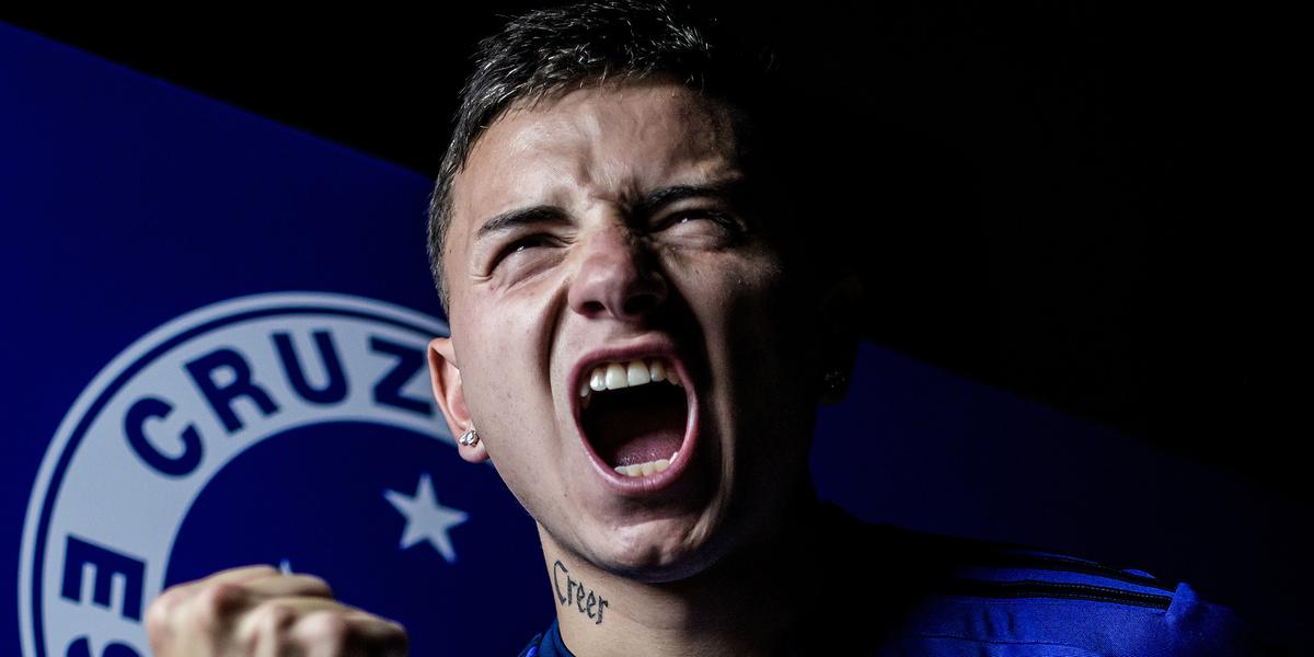 Barreal chega para reforçar o ataque celeste (Gustavo Aleixo / Cruzeiro)