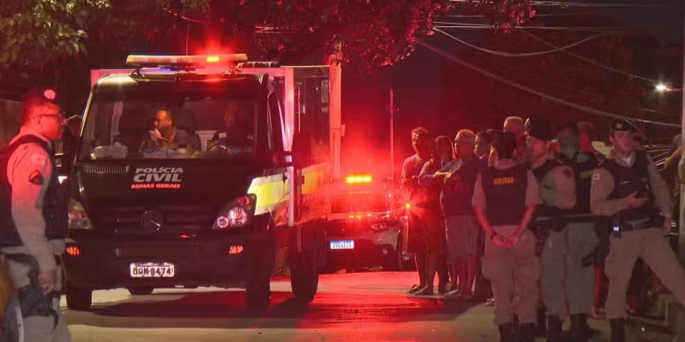 Mulher foi ferida no pescoço, chegou a ser atendia pelo Samu, mas morreu no local (TV Globo/Reprodução)