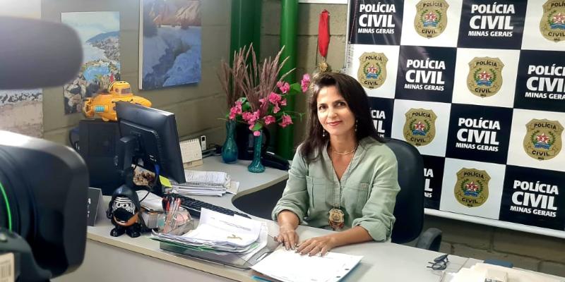 Segundo a delegada Larissa Mayerhofer, responsável pela investigação, a mãe disse que chegou a viver com o suspeito por alguns anos, desde quando a filha tinha 5 anos (Divulgação / PCMG)