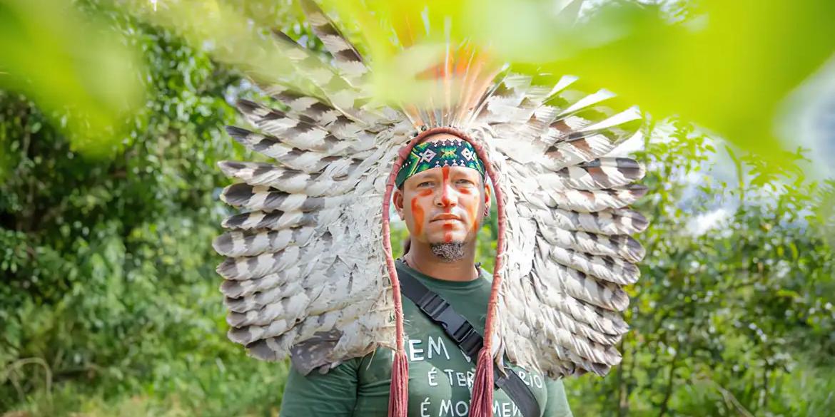 Líder pataxó foi encontrado morto nessa segunda-feira, em Brumadinho (Célia Xakriabá/X)