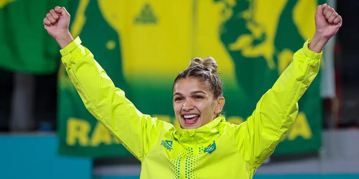 Paulista venceu por ippon a suiça Ndiaye (Wander Roberto / COB)