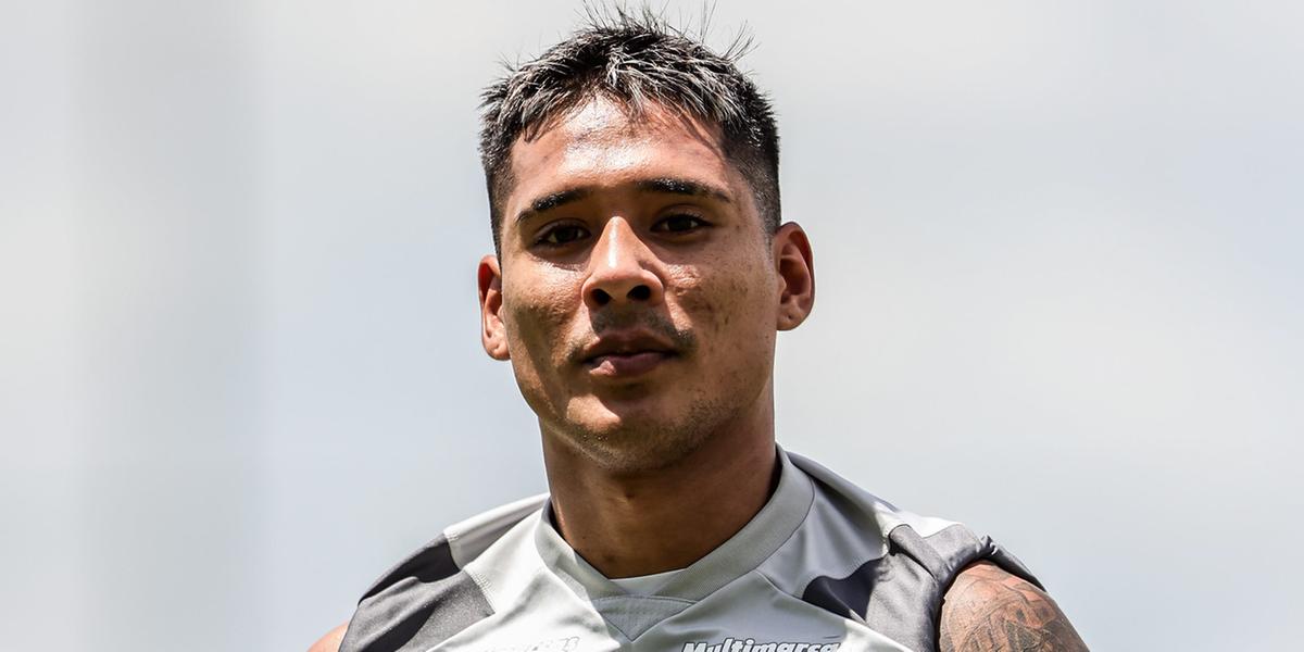 Zaracho se lesionou durante o clássico contra o Cruzeiro, no dia 3 de fevereiro (Pedro Souza/ Atlético)