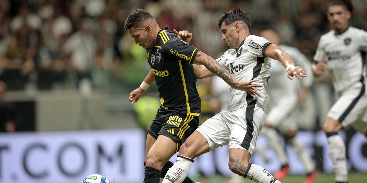 Atlético e Botafogo podem se enfrentar pela primeira vez na Libertadores (Pedro Souza/ Atlético)