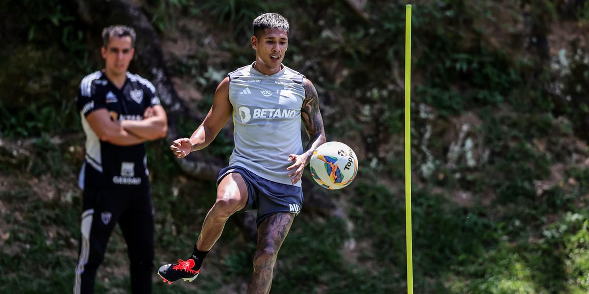 Zaracho não entra em campo pelo Atlético desde o dia 3 de fevereiro (Pedro Souza/ Atlético)