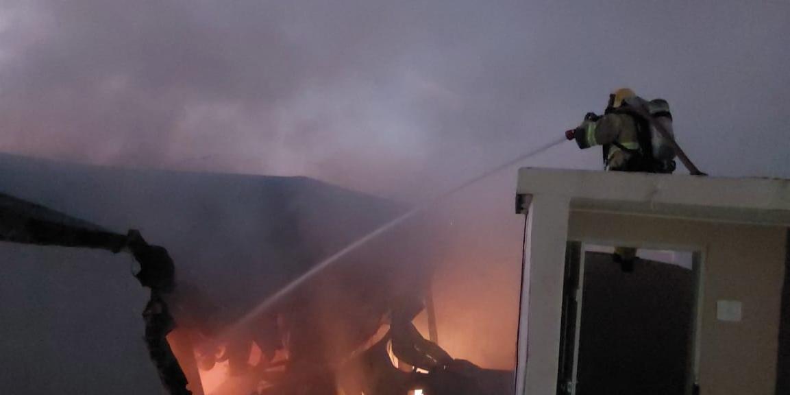 Militares da cidade de Formiga combateram as chamas (Bombeiros/Divulgação)