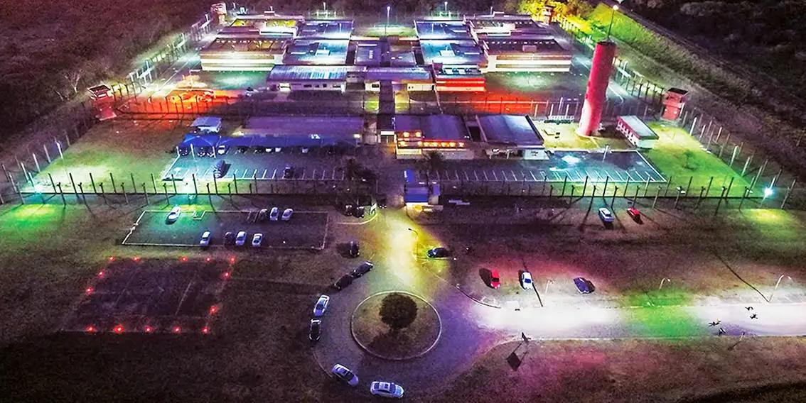 Penitenciária Federal de Campo Grande, em Mato Grosso do Sul (Divulgação)