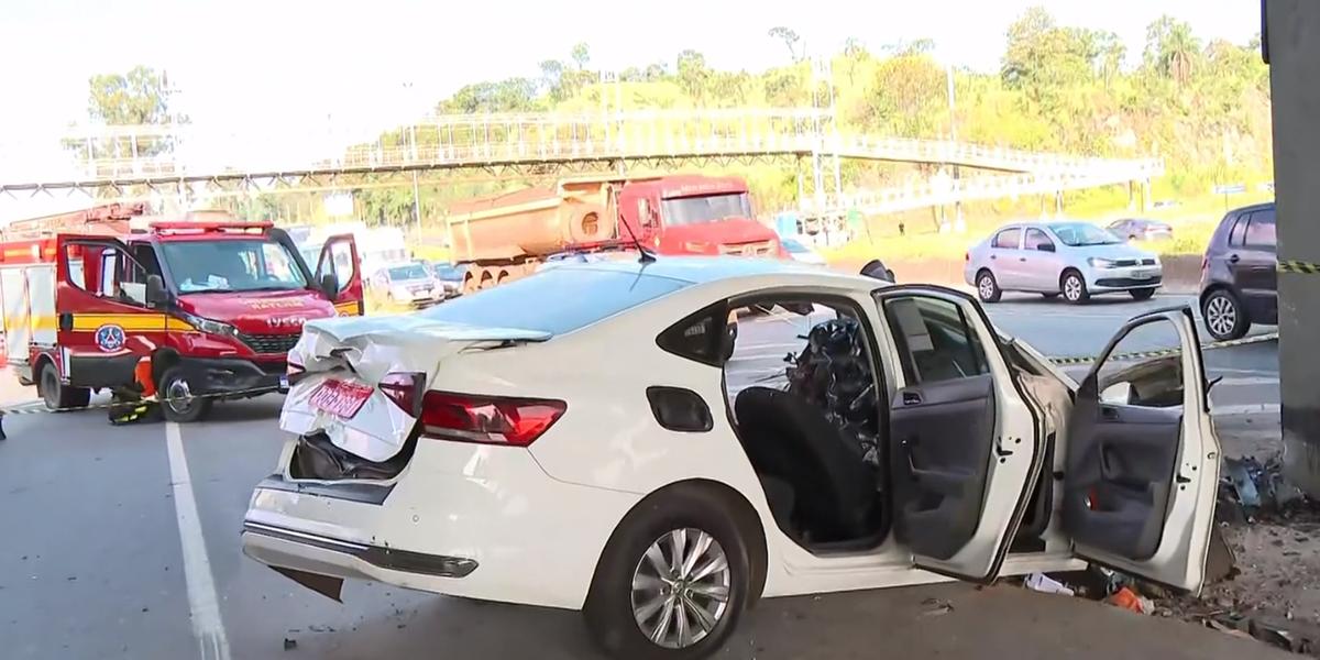 Vítima tinha 53 anos e trabalhava como taxista há 30 anos. (Reprodução/TV)