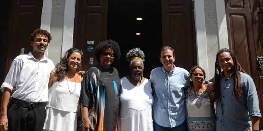 Conceição Evaristo participa da Cátedra Pequena África, da Fundação Getulio Vargas (FGV), no Rio (Tomaz Silva / Agência Brasil)