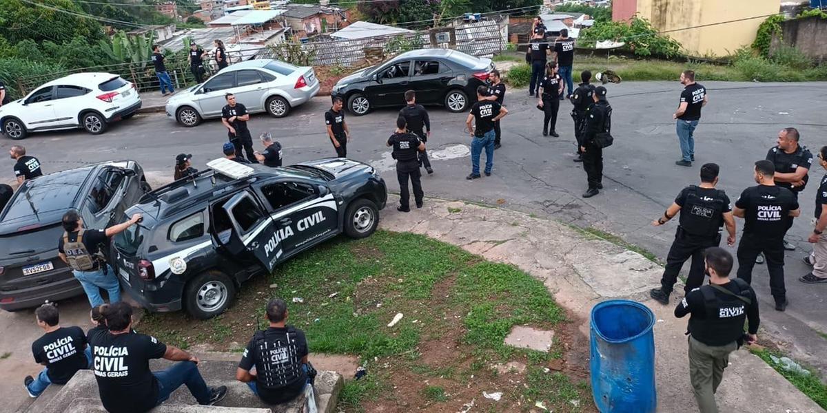 Operação mobilizou 125 policiais e 27 viaturas.
(PCMG / Divulgação)