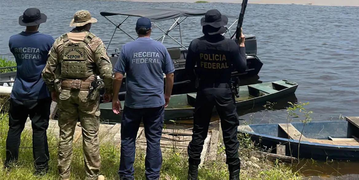 Apreensões de contrabando foram realizadas na fronteira com a Bolívia (Polícia Federal / Divulgação)