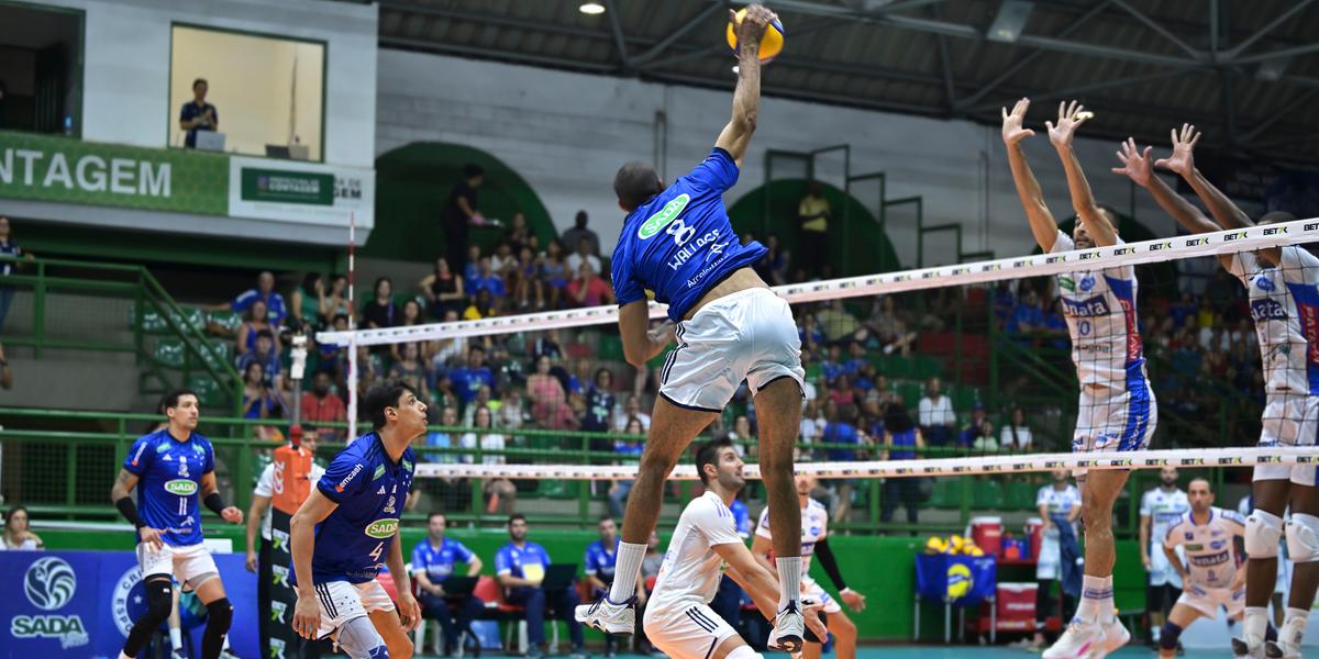 Cruzeiro perde o primeiro duelo dos playoffs das quartas para o Campinas (Agência i7/Sada Cruzeiro)