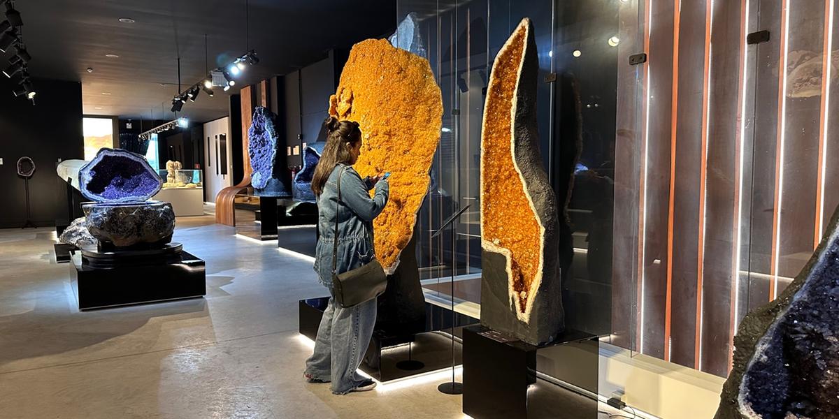 No Geo Museu podem ser apreciados itens de mais de 20 países (Luciano Nagel)