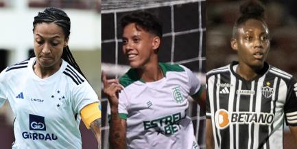 Mineiras no Brasileirão Feminino (Montagem / Foto: Staff Images Cruzeiro / Daniela Veiga - Atlético / Divulgação- América)