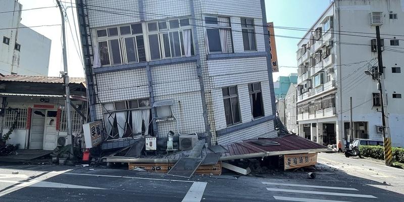 Tremor foi o maior registrado na ilha chinesa nos últimos 25 anos (Reprodução /Radio Taiwan International)