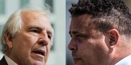 Rubens Menin, um dos donos da SAF do Atlético, e Ronaldo, gestor da SAF do Cruzeiro (Montagem - Divulgação/MRV - Gustavo Aleixo/Cruzeiro)