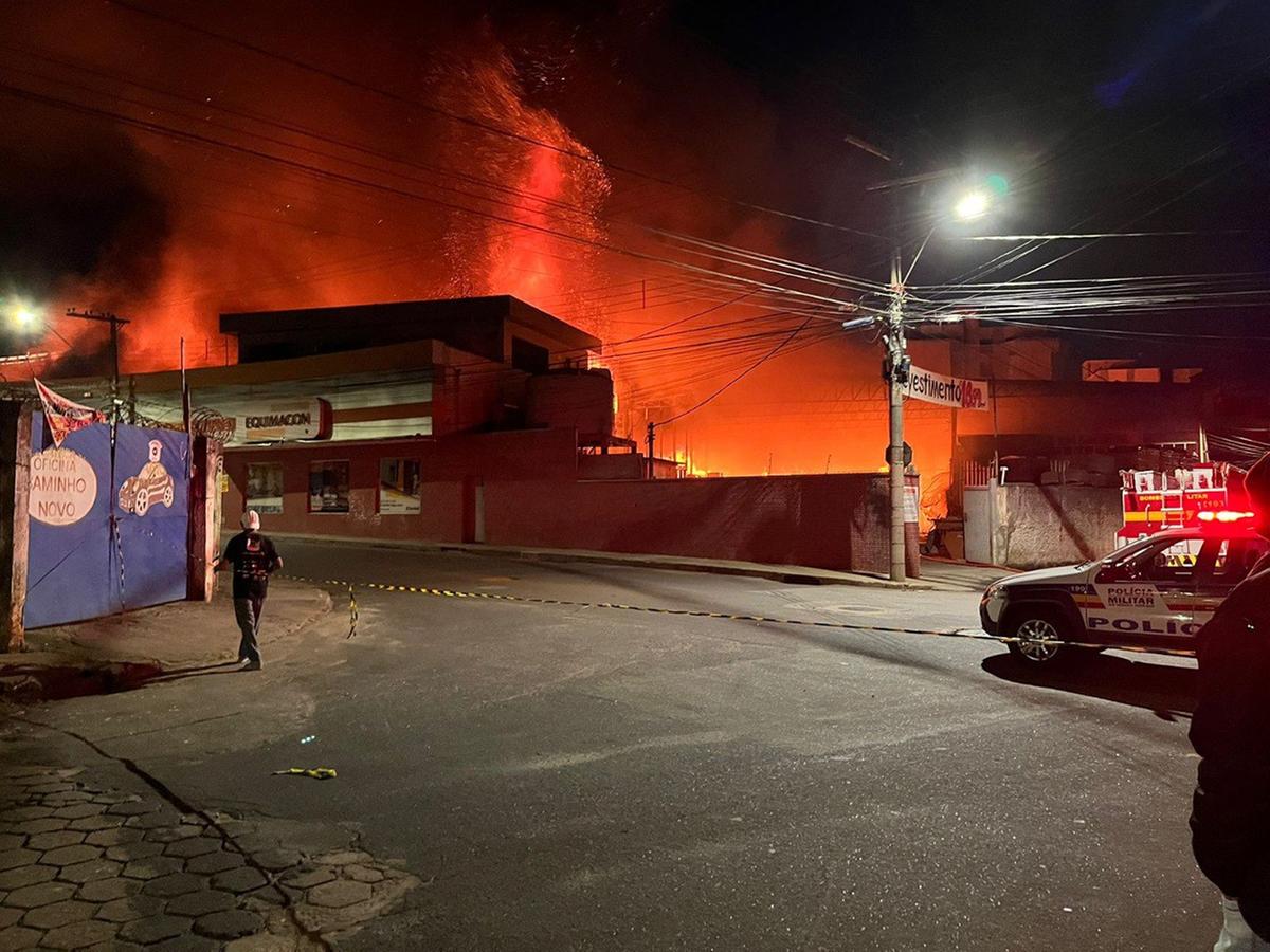  (Corpo de Bombeiros/Divulgação)