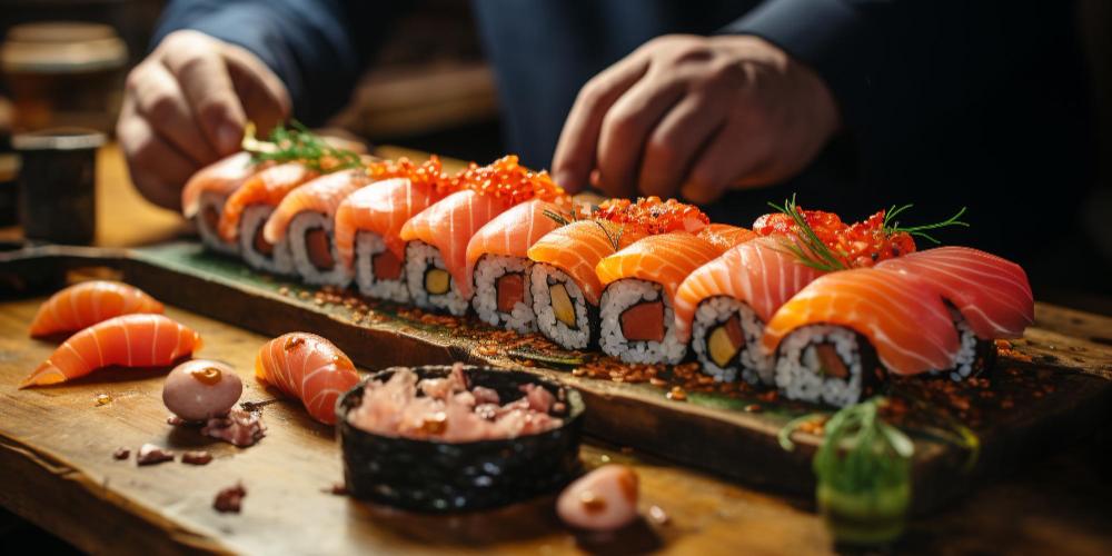 Auxiliar de sushiman tem salário previsto de R$ 1,6 mil mais benefícios (Grmarc/Freepik)