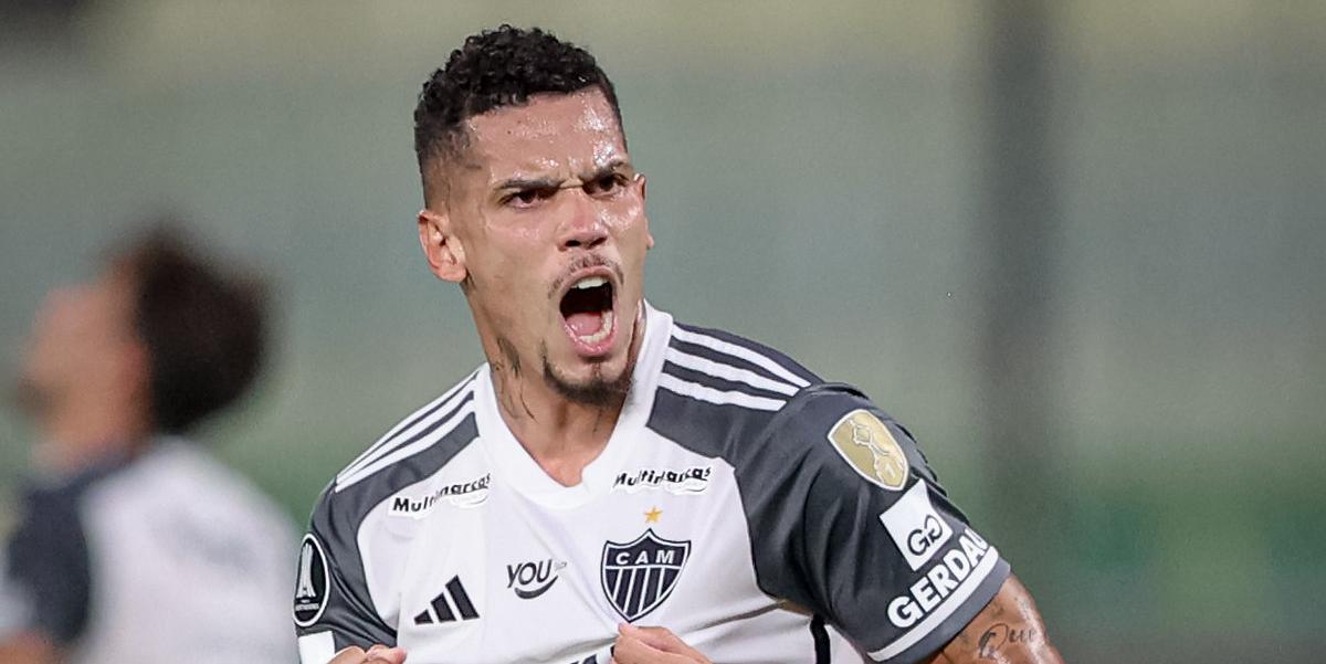 Paulinho marcou dois gols na estreia do Galo na Libertadores (Pedro Souza/ Atlético)