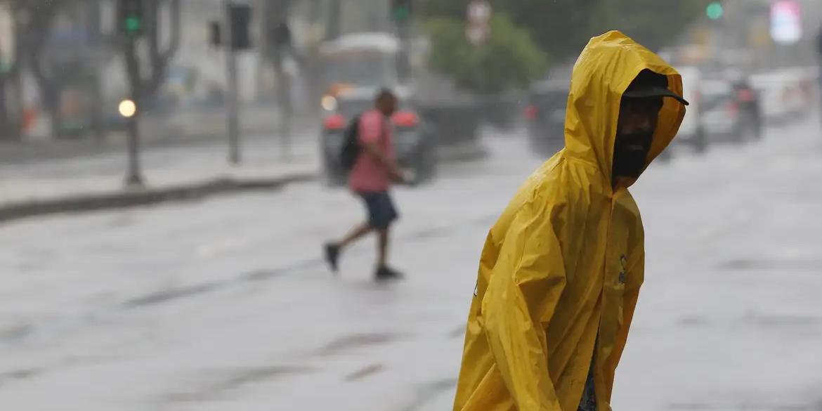 Frente fria resultou em “intenso volume de chuvas” em Santa Catarina (Fernando Frazão/ Agência Brasil)