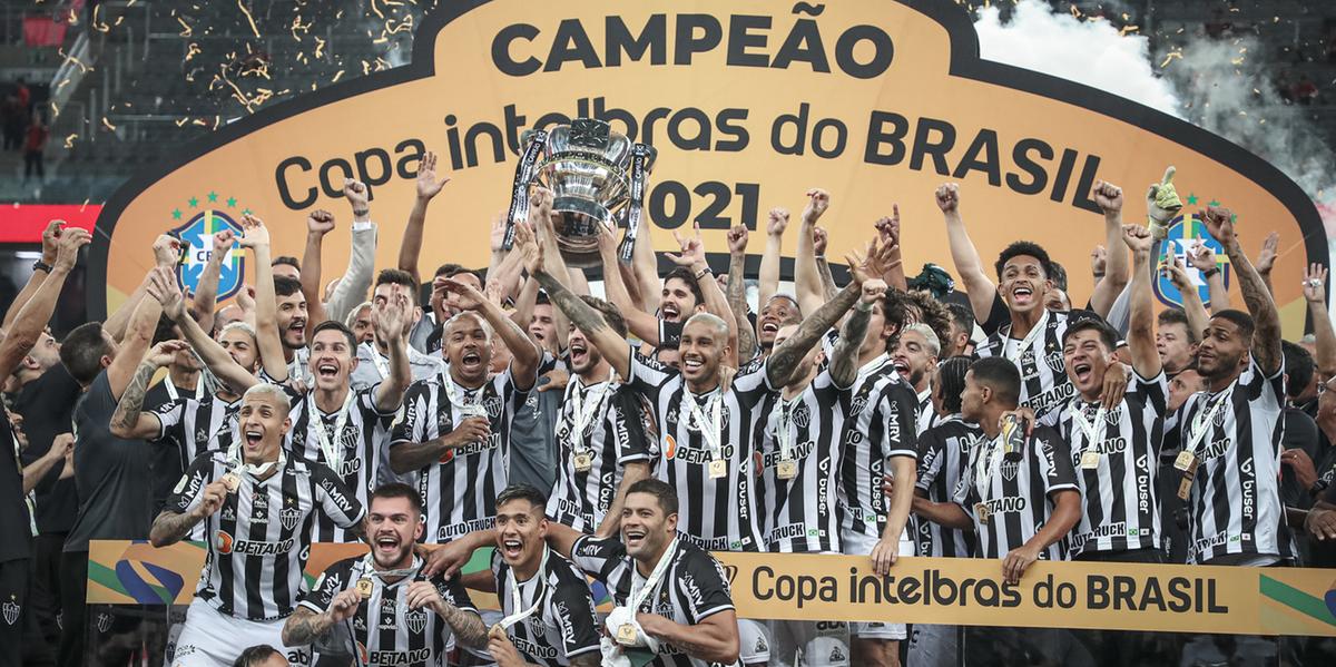 Atlético conquistou o bicampeonato da Copa do Brasil em 2021 (Pedro Souza / Atlético)