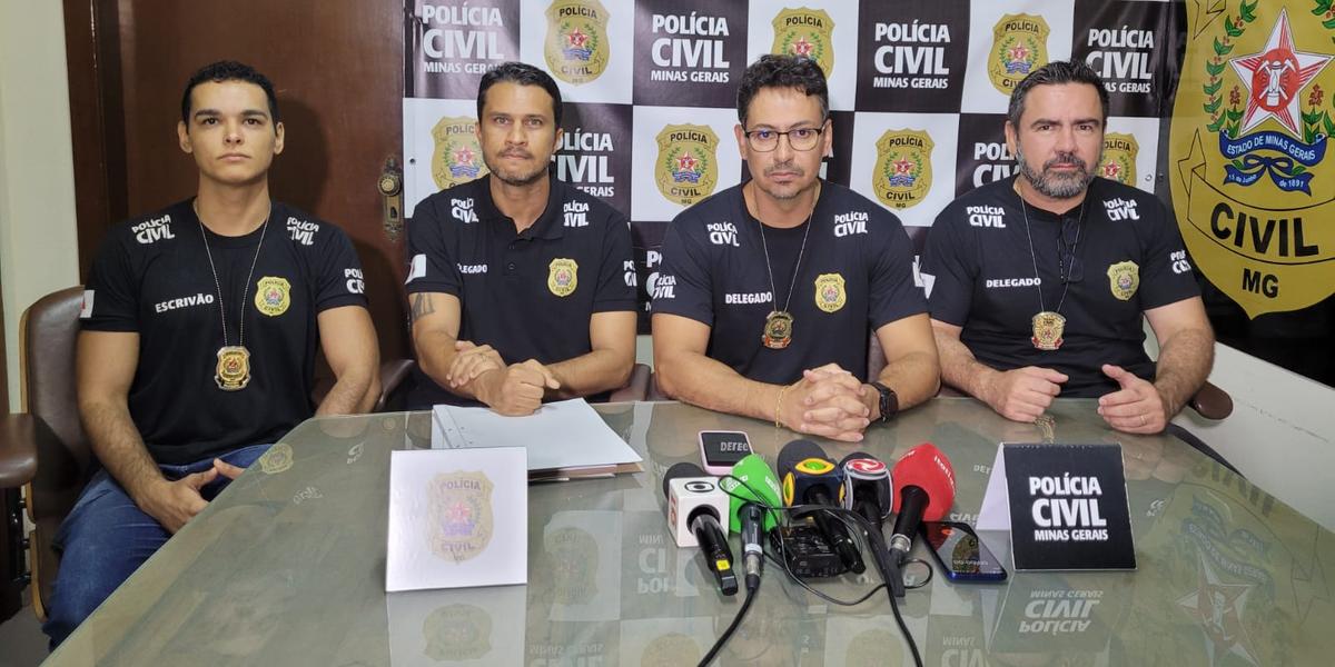 Polícia Civil deu detalhes sobre o caso nesta terça-feira (PCMG/Divulgação)
