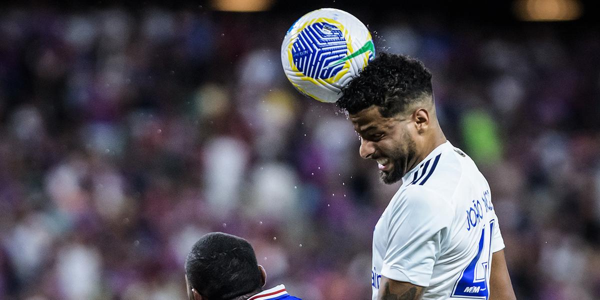 João Marcelo termina duelo com Fortaleza com 100% de aproveitamento (Gustavo Aleixo/Cruzeiro)