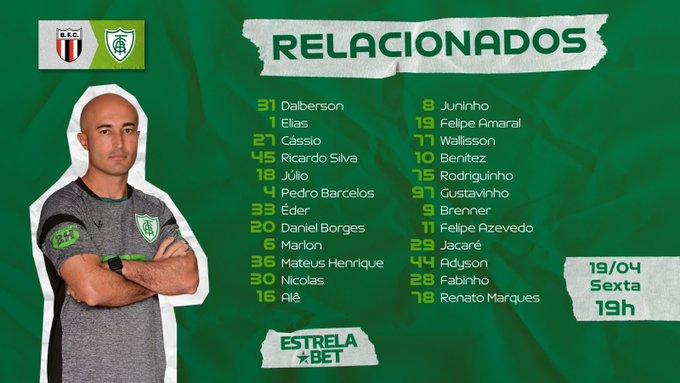 Cauan de Almeida relaciona 24 atletas para a estreia na série B (Divulgação / América)