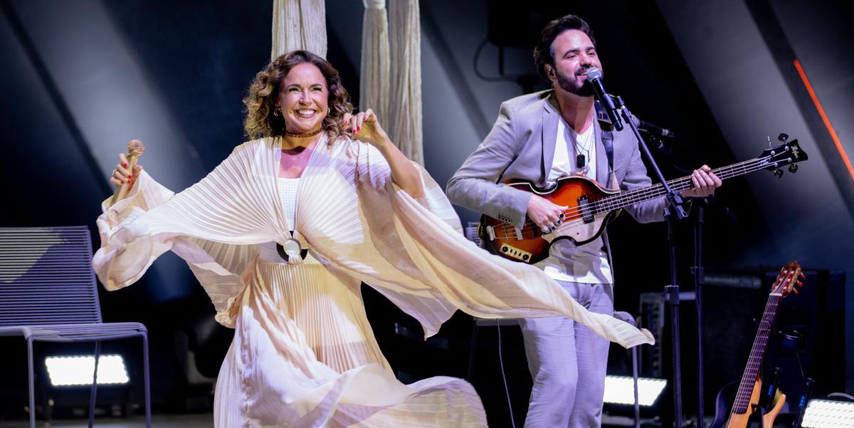 Daniela Mercury e o filho Gabriel se apresentam em BH no dia 8 de maio (Divulgação / Sesc)