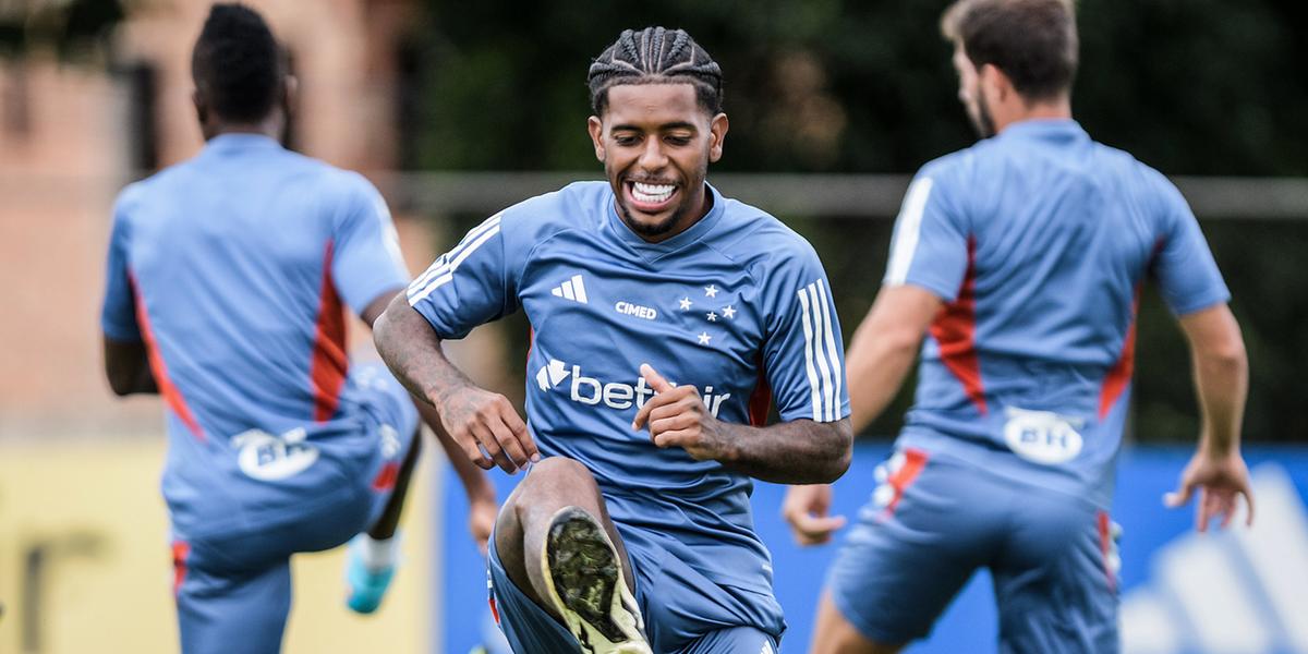 Gasolina é ausência na lista para o duelo contra o Atlético pelo Brasileirão (Gustavo Aleixo / Cruzeiro)