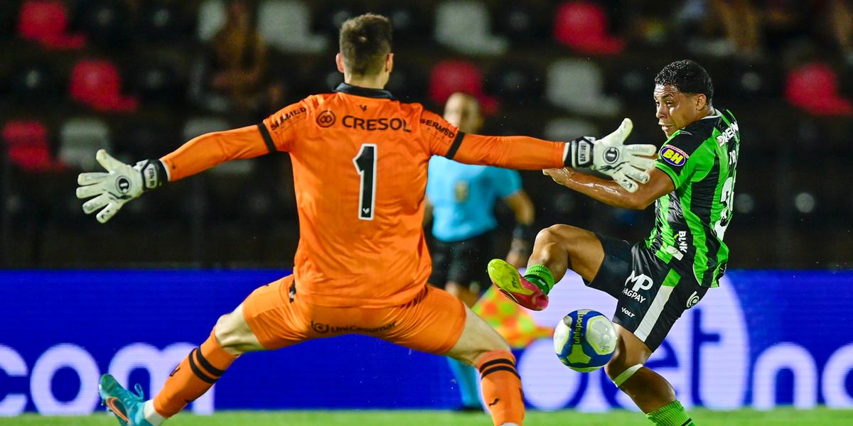 América fica no empate com o Botafogo-SP na estreia da série B (Mourão Panda / América.)