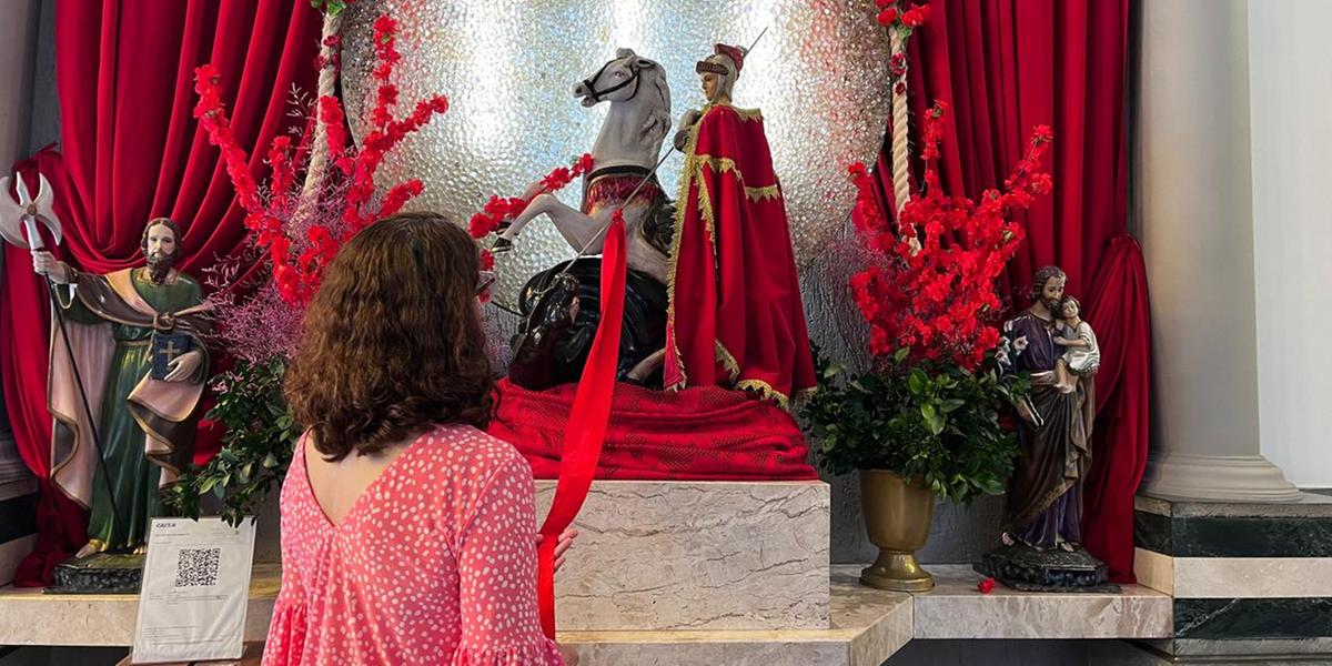A paróquia São Jorge fica na rua Corcovado, no bairro Jardim América (Fernando Michel)