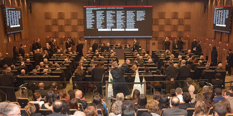Cerimônia de posse será no dia 1º de julho, às 17h, no Palácio das Artes (Juarez Rodrigues / TJMG)