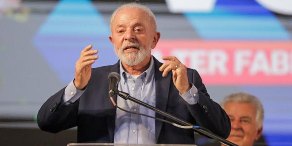 Presidente Lula (PT) falou durante o evento de inauguração da fábrica de insulina em Nova Lima (Fernando Michel/ Hoje em Dia)