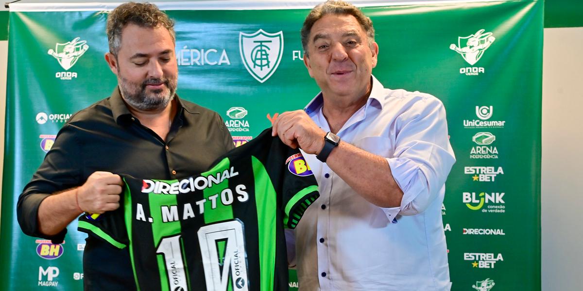 Mattos não comunicou ao América sobre possível acerto com Cruzeiro (Mourão Panda / América)