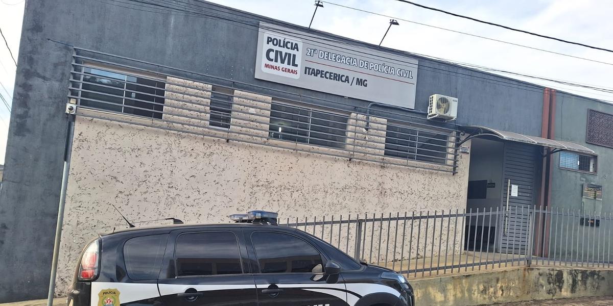 21ª Delegacia de Polícia Civil em Itapecerica, na região Centro-Oeste de Minas (Divulgação/ PCMG)