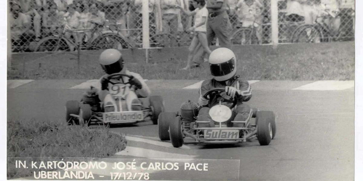 Ayrton Senna em Uberlândia (Divulgação/Automóvel Clube de Uberlândia)