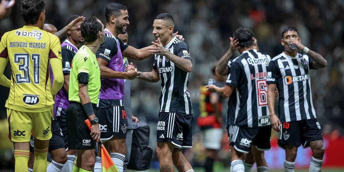 Arana valoriza intensidade do Galo em vitória sobre o Sport (Pedro Souza / Atlético)