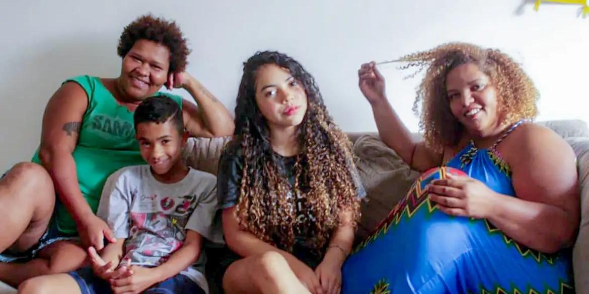 Fernanda e família (Arquivo Pessoal)