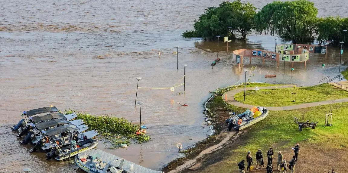 Nove em cada dez municípios gaúchos foram afetados por enchentes (Rafa Neddermeyer/Agência Brasil)