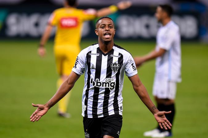 Keno vestiu a camisa do Atlético, rival do Cruzeiro, em 2020, 2021 e 2022 (Agência I7/Mineirão)