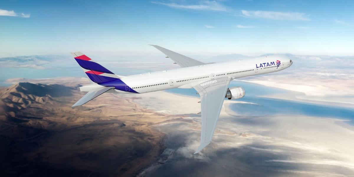Trata-se de um aumento de 38% no número de voos do aeroporto de Guarulhos para Orlando, Los Angeles, Joanesburgo, Milão, Roma, Madri e Lisboa, na comparação com o quarto trimestre de 2023 (Divulgação / Latam)