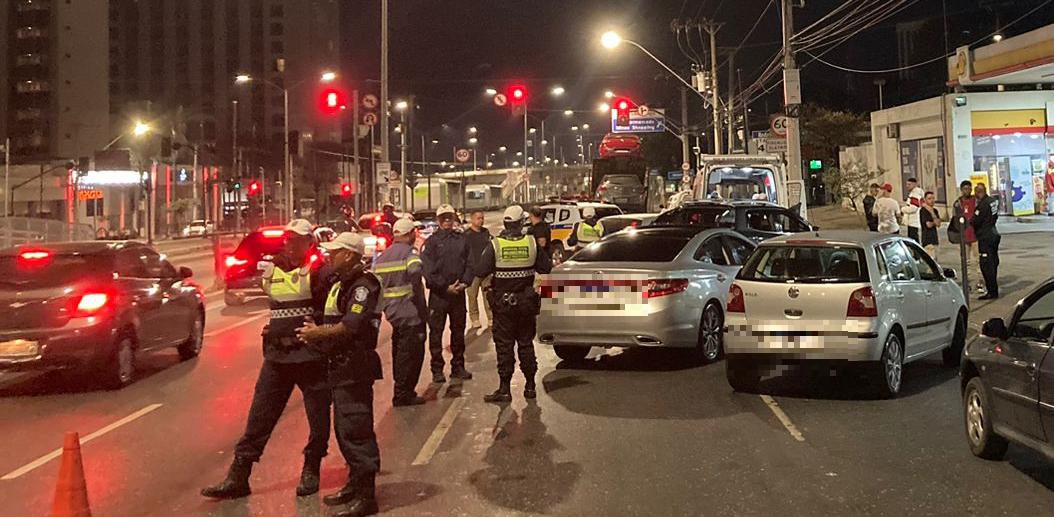 Blitz na avenida Cristiano Machado (Divulgação / Sejusp)