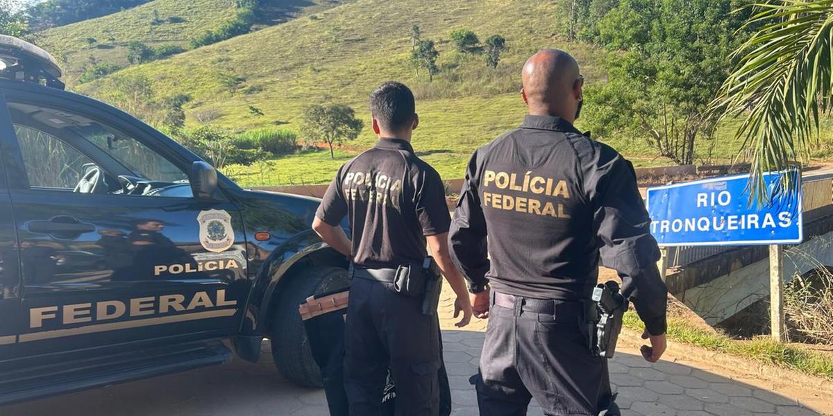 Foram cumpridos mandados nas cidades de Governador Valadares e Coroaci (PF/Divulgação)
